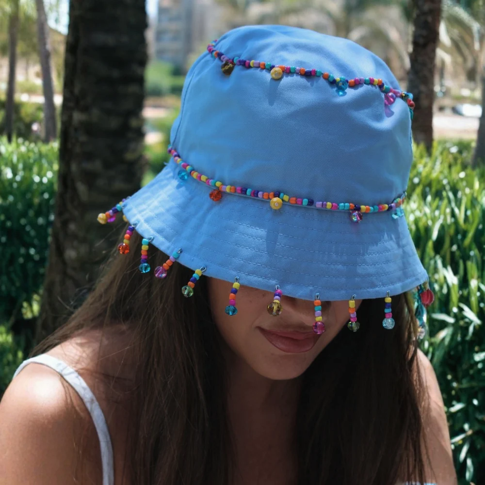 The "Beach Beads" Bucket Hat X Tika